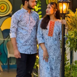 কাপল ড্রেস সেলোয়ার-কামিজ শার্ট code:44