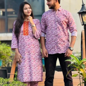 কাপল ড্রেস সেলোয়ার-কামিজ শার্ট code:40