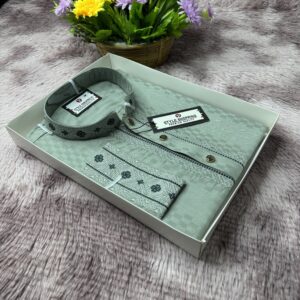 প্রিমিয়াম এমব্রয়ডারি ঈদ পাঞ্জাবি (কোড:7)