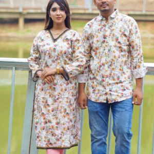 কাপল ড্রেস সেলোয়ার-কামিজ শার্ট code:34