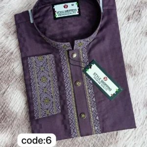 প্রিমিয়াম এমব্রয়ডারি ঈদ পাঞ্জাবি (কোড:6)