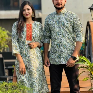 কাপল ড্রেস সেলোয়ার-কামিজ শার্ট code:39