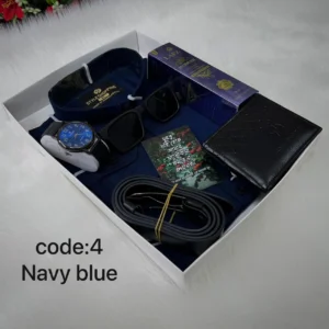 শাট কম্বো প্যাকেজ code:৪ (নেভি ব্লু)