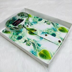 চায়না স্টিজ কাপড়ের থ্রিডি প্রিন্ট পাঞ্জাবি code:7